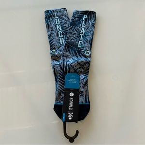 NWT Stance Palms x “Lunch Plate” socks.
